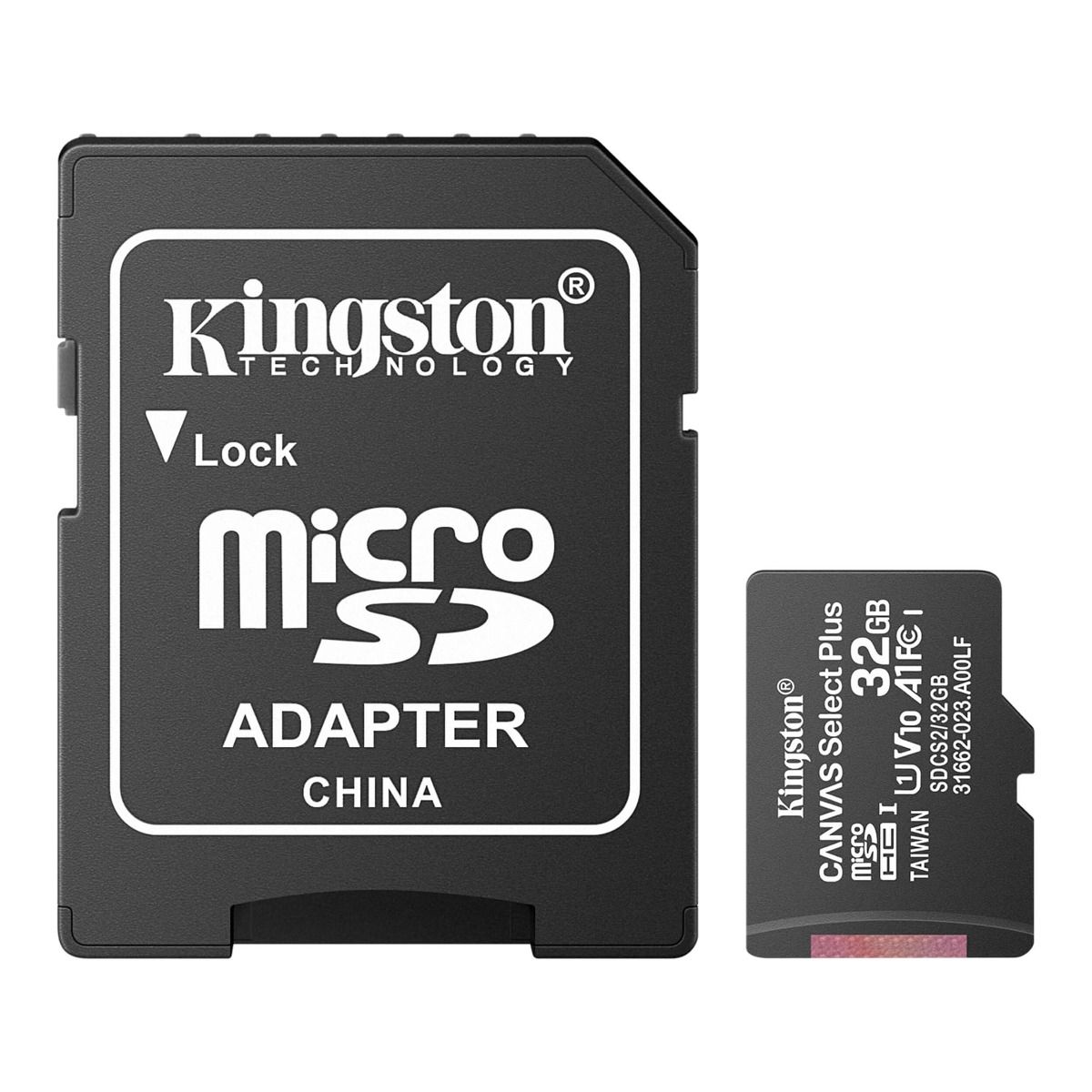 Kingston 32GB MicroSD Memory Card - Ideal for HD Video