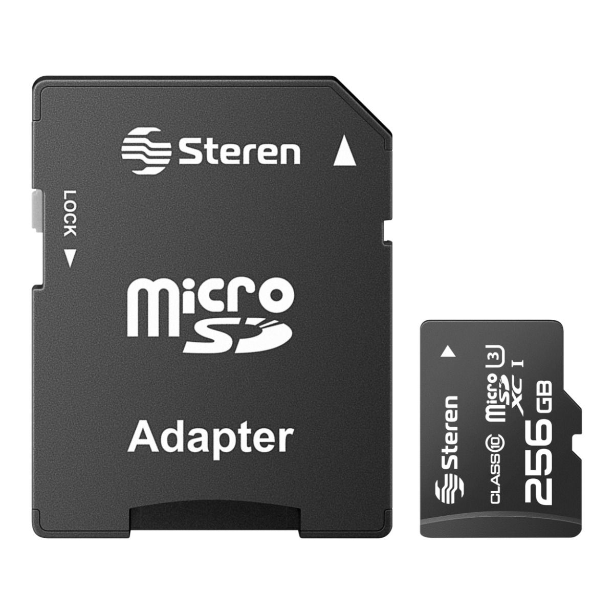 Memoria microSD XC de 256 GB, clase U3, V30, A2, con ad