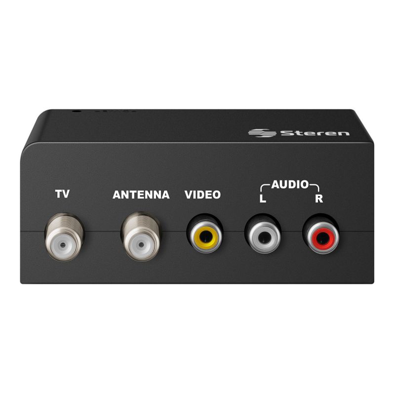 Convertidor RCA a coaxial Conecta equipos A/V a tu te