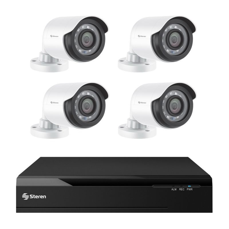 Grabadora De Vídeo NVR 4K 4CH POE Xmeye - Compatible Con Cámaras IP 8MP, Enchufe UE, Fácil Instalación