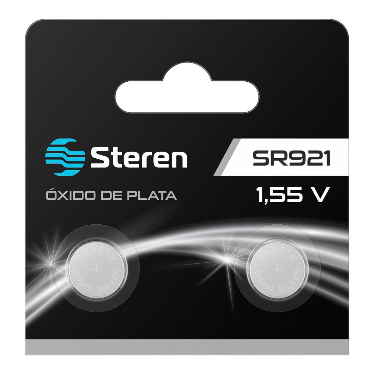 Pila de óxido de plata tipo botón "SR921"