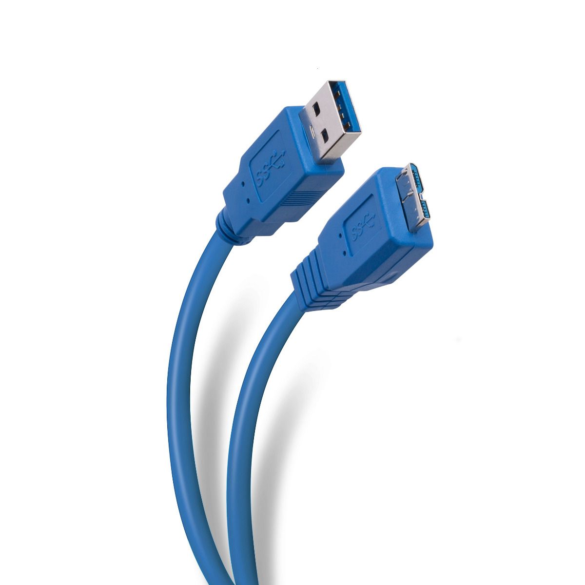Cable USB 3.0 a Micro USB 1m para Disco Duro Externo - MEGATRONICA