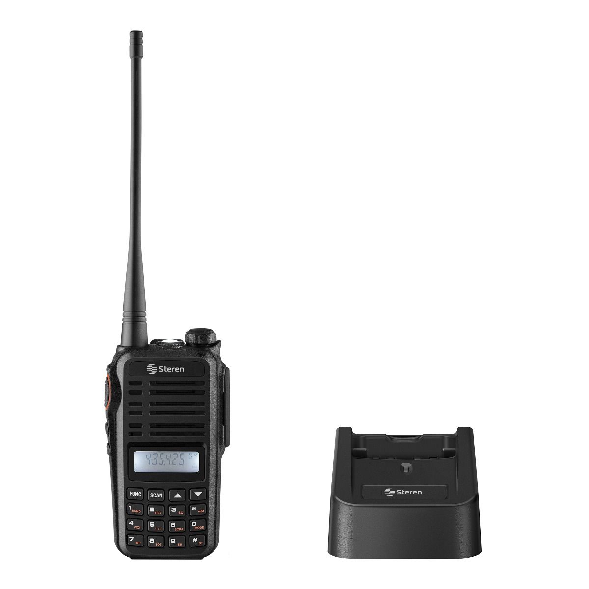 Radio intercomunicador profesional con teclado y 3 Watts de potencia
