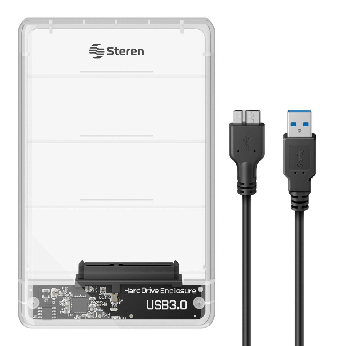 Adaptador (case) USB 3.0 para disco duro SATA I/II de 2.5"