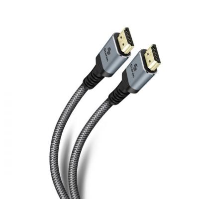 Cable HDMI* 4K con cable tipo cordón, de 10 m