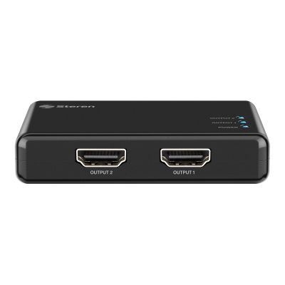 Splitter con amplificador HDMI Full HD de 2 salidas