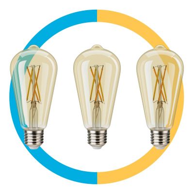 3 bombillos LED vintage Wi-Fi de 4,5 W