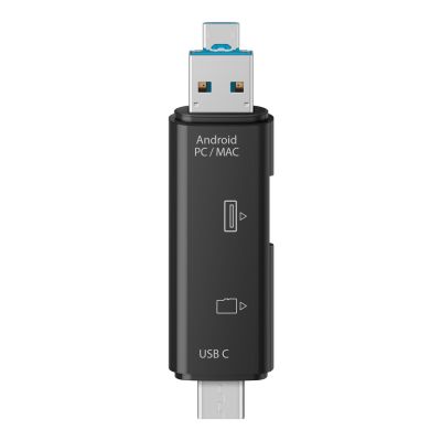 Lector microSD/ USB 3 en 1 OTG