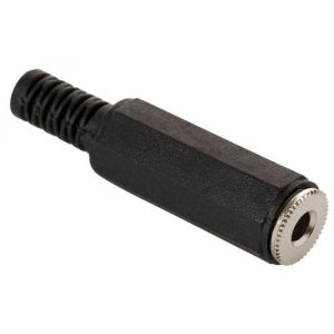 Jack de audio de 3,5 mm monoaural, para extensión