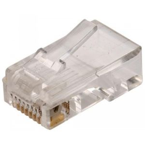 Cable RJ45 a RJ11, conector de teléfono de 6 pies a adaptador Ethernet RJ11  6P4C macho a RJ45 8P8C macho Conector Cable de enchufe para teléfono fijo