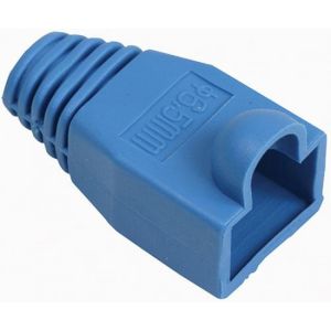 Cubierta protectora para plug RJ45, azul