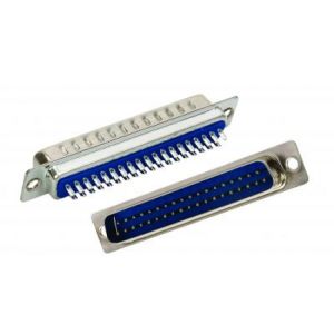 Plug DB37 para soldar, sin cubierta