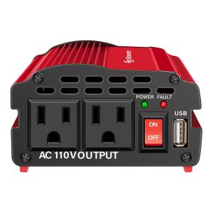 Inversor de corriente automotriz de 400 W (12 Vcc a 110 Vca)