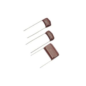 Capacitor de poliester metalizado, de 0.068 uF (micro Faradios) a 250 Volts