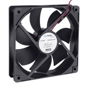 Ventilador plástico de 6", 12 Vcc