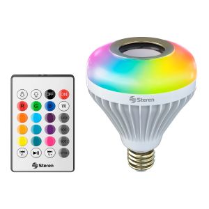 Foco LED RGB decorativo con bocina Bluetooth*, 6,5 W