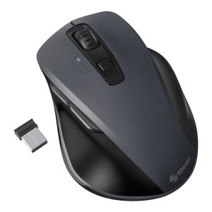 Mouse Bluetooth / RF, multiequipo 600 / 1200 / 1800 / 2400 DPI