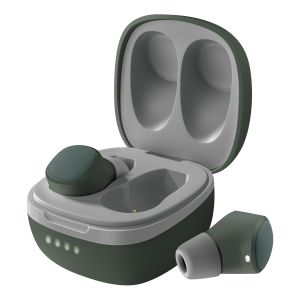 Mini audífonos Bluetooth FreePods True Wireless, verdes