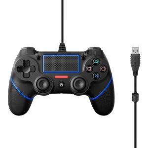 Control alámbrico compatible con PS4