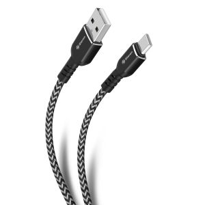 Cable USB a USB C tipo cordón de 1,9 m