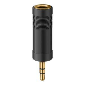 Adaptador elite de plug 3,5 mm a jack 6,3 mm, estéreo