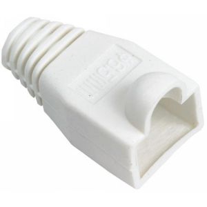Cubierta protectora para plug RJ45, blanco