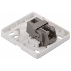 Conector jack telefónico con jack RJ11 de 2 contactos