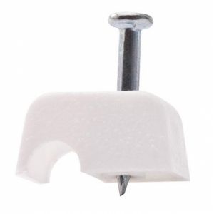 Grapa para cable telefónico de 2 hilos