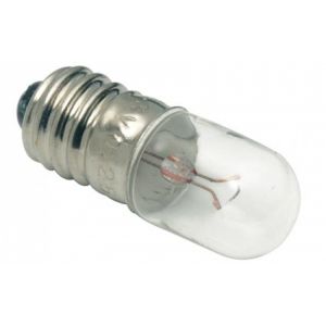 Bombillo miniatura de rosca, de 6,3 Volts y 1,57 Watts
