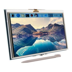 Televisor touch de 5" para Raspberry