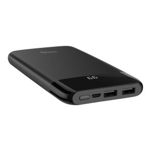 Power Bank de 8,000 mAh con 2 salidas USB y Anuncio luminoso