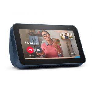 Pantalla inteligente con Alexa* y cámara de 2 MPx (2da Gen), azul