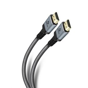 Cable HDMI* 4K con cable tipo cordón, de 15 m