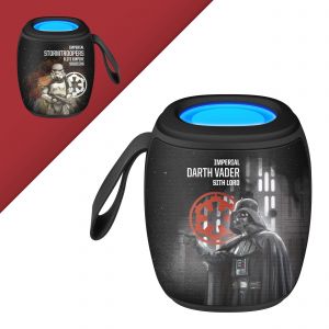 Parlante Bluetooth* con reproductor microSD/SB y radio FM Star Wars™ modelo Vader