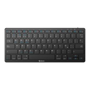 Teclado Bluetooth compacto con batería recargable