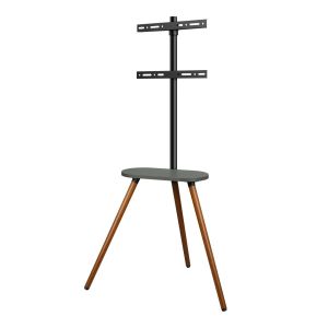 Soporte para pantallas de 32” a 55”, con tripié y repisa