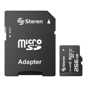 Memoria microSD XC de 256 GB, clase U3, V30, A2, con adaptador SD