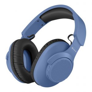 Audífonos Bluetooth* con batería de hasta 30 h color azul