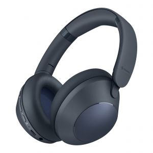 Audífonos Bluetooth* con cancelación de ruido y batería de hasta 35 h color azul