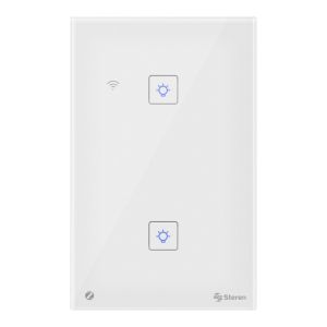 Interruptor Zigbee* touch doble