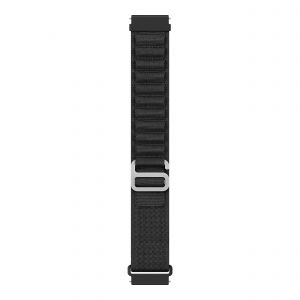 Correa de 22 mm de nylon para Smart Watch color negro