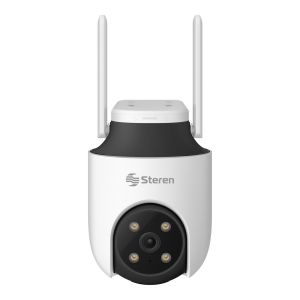 Cámara de seguridad Wi-Fi 6i* / Ethernet 8 Mpx robotizada con seguidor de movimiento para exterior, doble banda