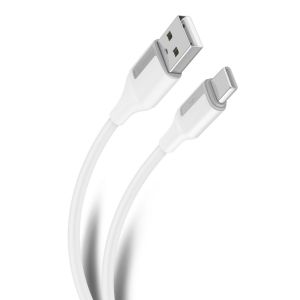 Cable USB a USB C de 1 m 65 W, color blanco