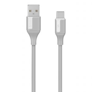 Cable USB a USB C de 1 m 65 W, color gris