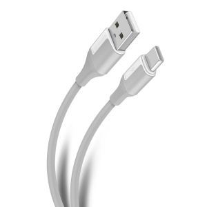 Cable USB a USB C de 1 m 65 W, color gris