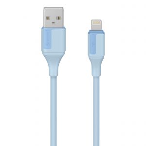 Cable USB a Lightning de 2 m 30 W, color azul