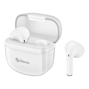 Audífonos Bluetooth* FreePods Crystal Pro TWS touch, color  blanco