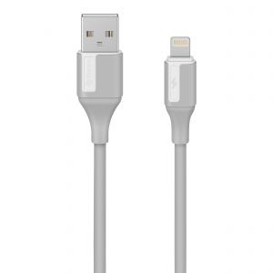 Cable USB a Lightning de 1 m 30 W, color gris