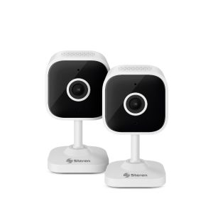 2 cámaras de seguridad Wi-Fi 3 Mpx fija