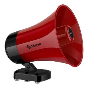 Trompeta circular de 7 W con batería recargable, grabador de voz, Bluetooth* y reproductor MP3*
